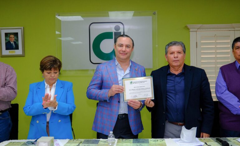 Sergio «Cheko» Ojeda y el Consejo de Instituciones pactan alianza estratégica por Nuevo Laredo