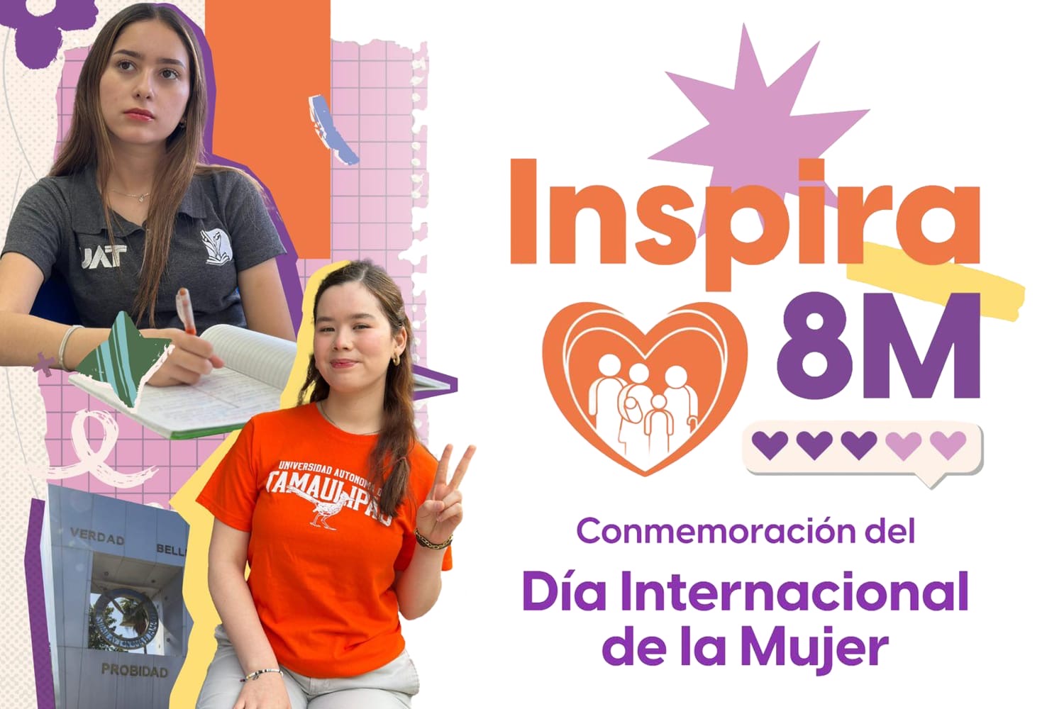 Llevará la UAT a sus campus la gira «Inspira 8M» por el Día de la Mujer