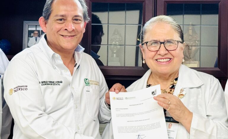 ENTREGA DE NOMBRAMIENTO COMO NUEVA DIRECTORA DEL HOSPITAL INFANTIL DE TAMAULIPAS