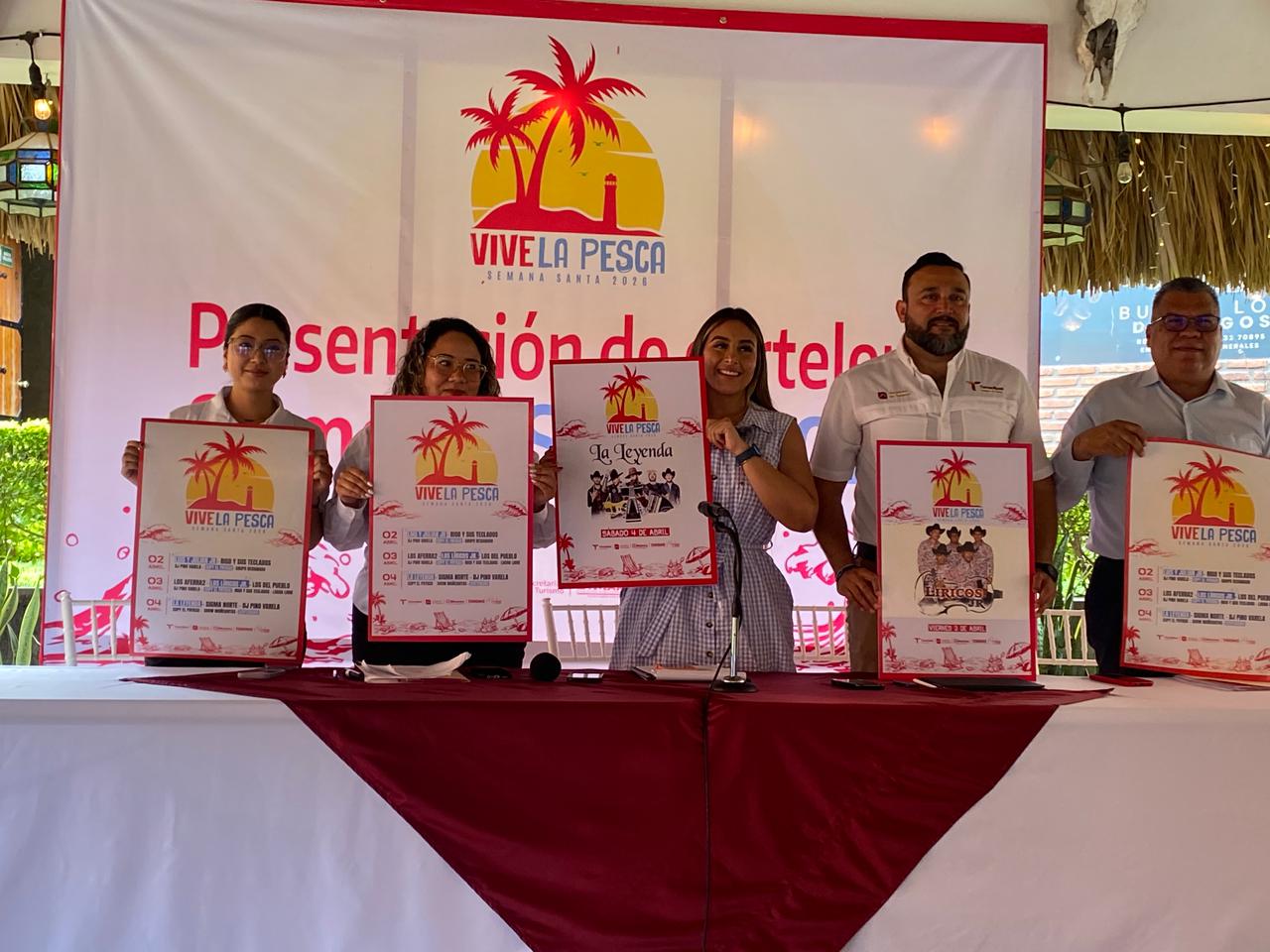 Presentan cartelera de “Vive La Pesca Semana Santa 2026” en Soto la Marina