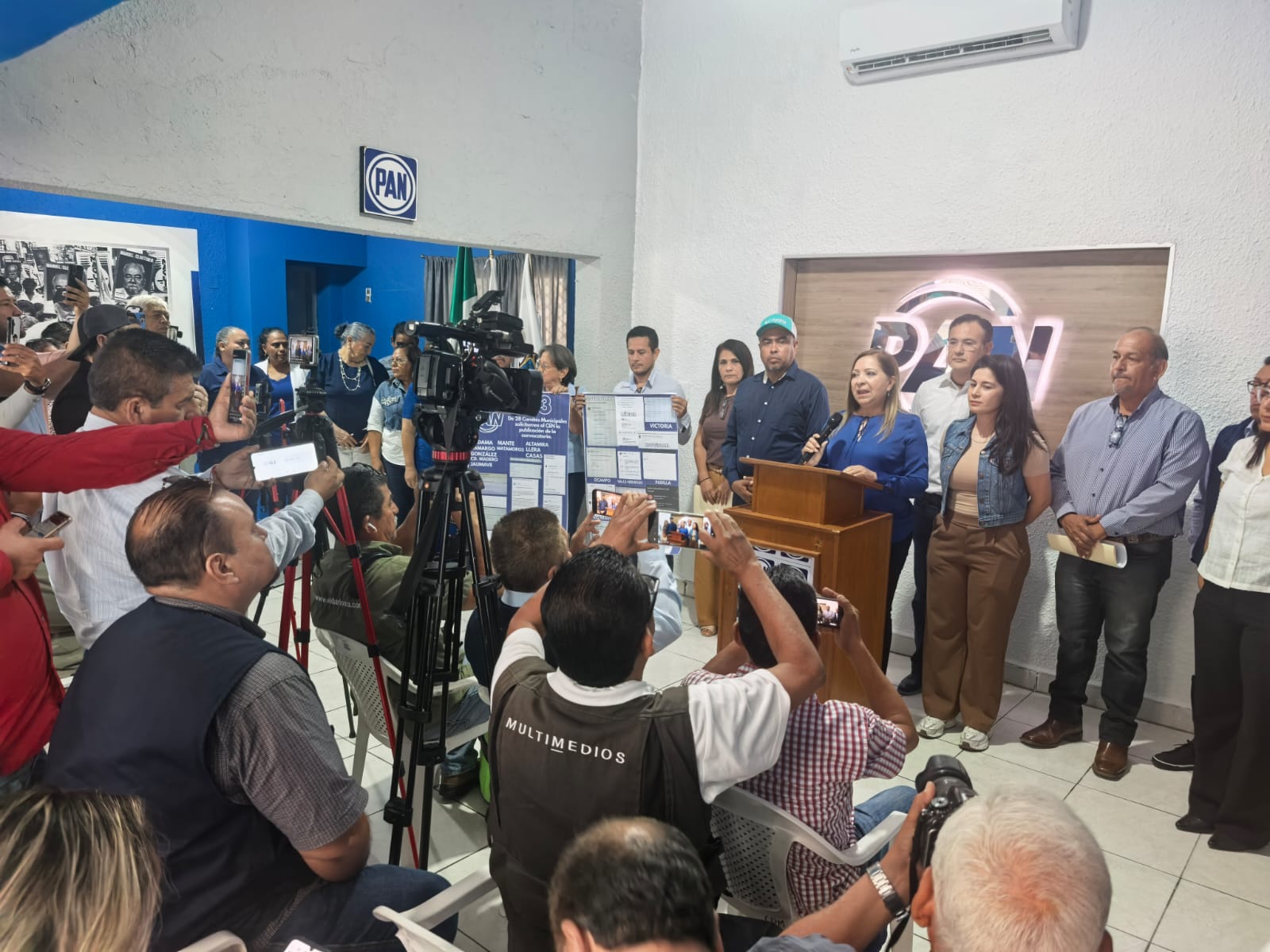 Comités municipales exigen renovar dirigencia del PAN Tamaulipas