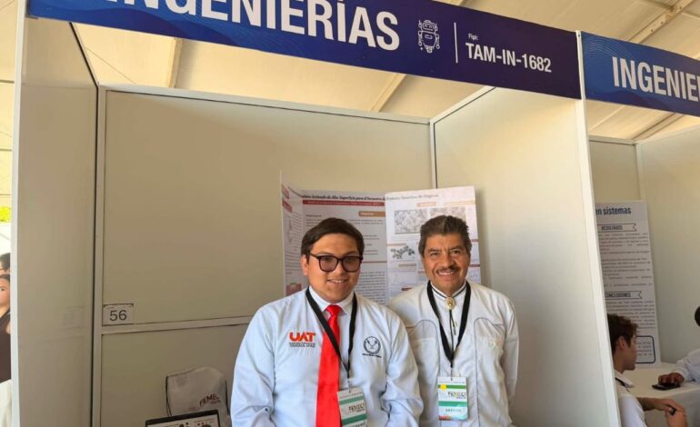 Estudiante de la UAT pone en alto a Tamaulipas en la FEMECI 2026