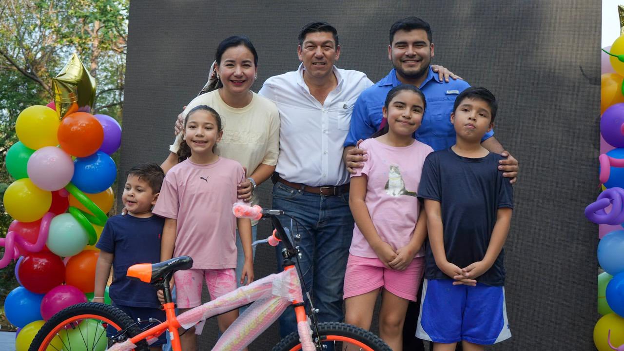 Pepe Braña impulsa convivencia familiar en festejo del Día del Niño en Victoria