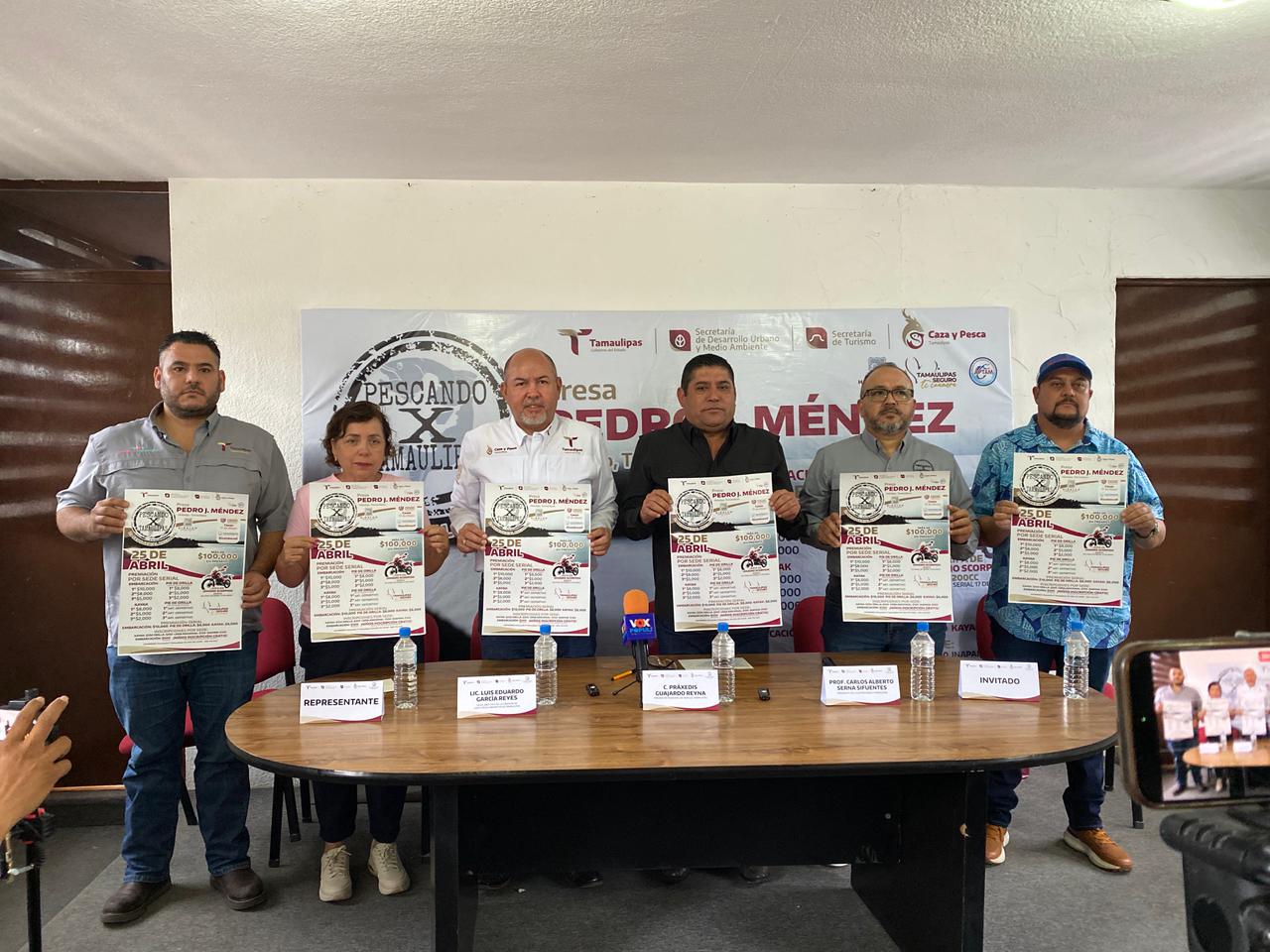 Anuncian segunda fecha del serial regional de pesca deportiva en presa Pedro J. Méndez