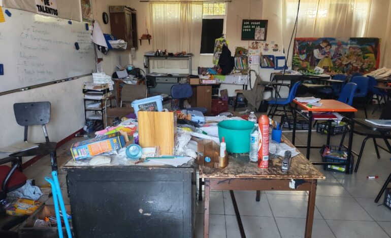 Vandalizan escuela primaria en Ciudad Victoria