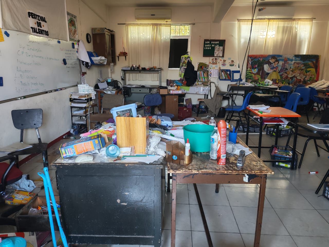 Vandalizan escuela primaria en Ciudad Victoria