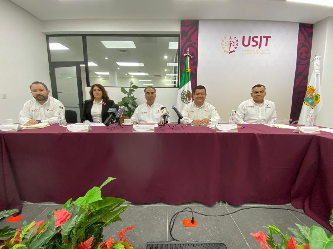 Crece matrícula de la Universidad de Seguridad y Justicia de Tamaulipas: rector
