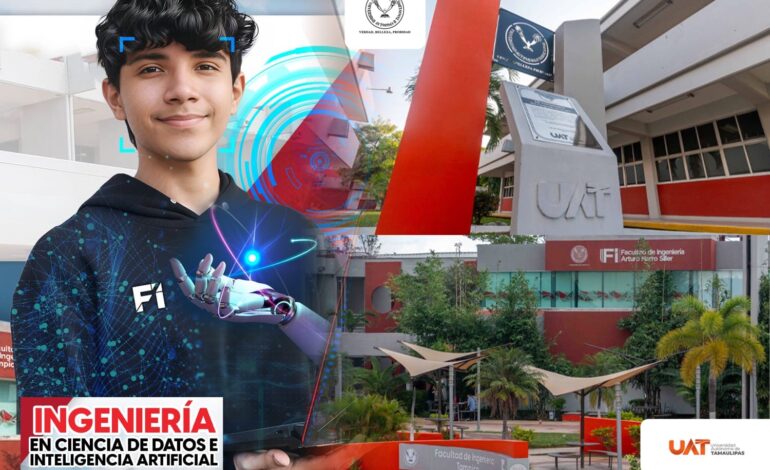 Impulsa la UAT carrera de ingeniería en Ciencia de Datos e Inteligencia Artificial