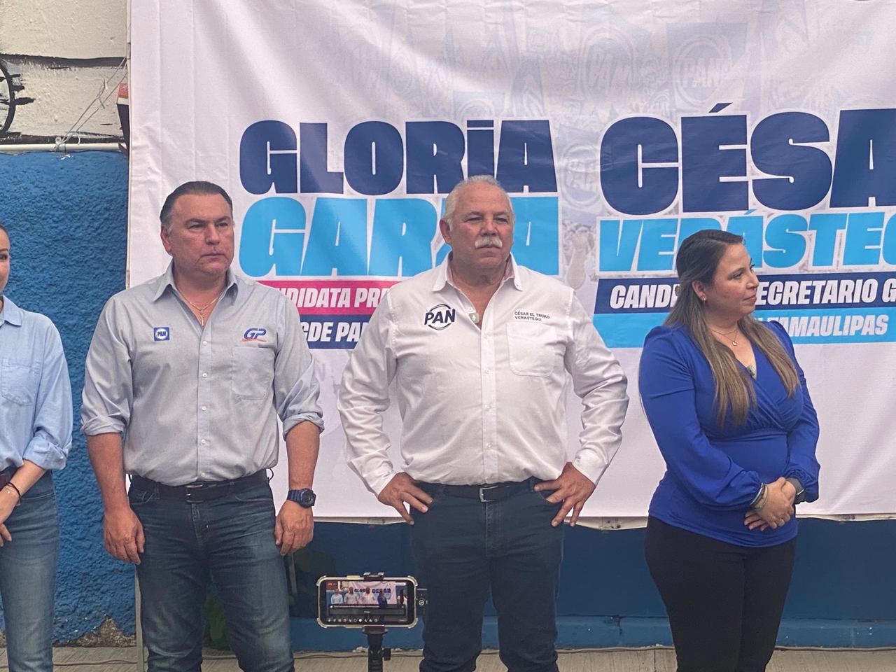 Arranca César Verástegui campaña por la dirigencia estatal del PAN con llamado a la unidad