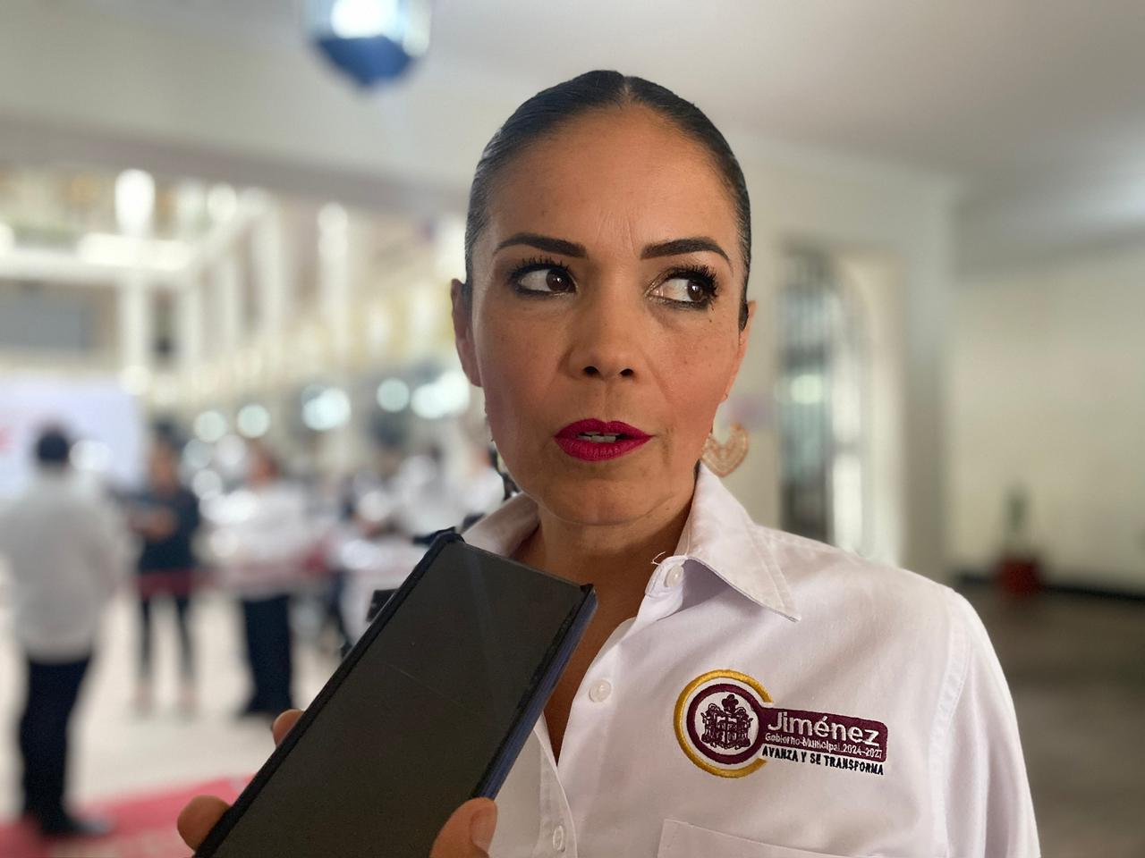Jiménez destinará 7.2 millones de pesos a obras de infraestructura y drenaje: Corina Garza