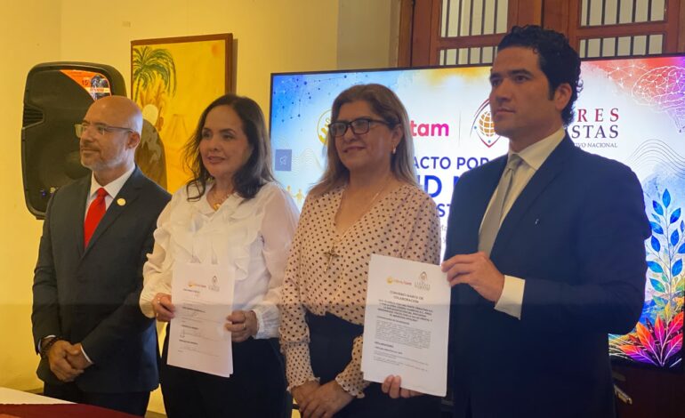 Firman Vibra Tam y Líderes Juaristas pacto por la salud mental y el bienestar integral en Tamaulipas