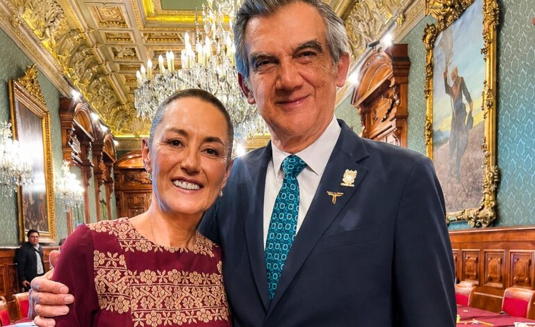 Reafirma Américo trabajo conjunto con la presidenta Sheinbaum para fortalecer el sistema de salud
