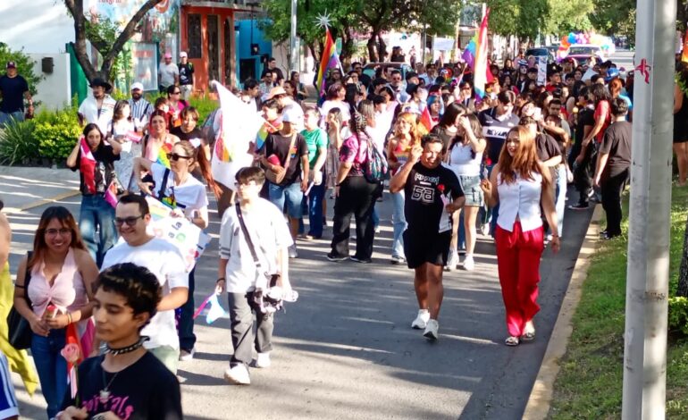 Llaman a fortalecer los derechos y la unidad de la diversidad sexual en marcha del orgullo en Ciudad Victoria