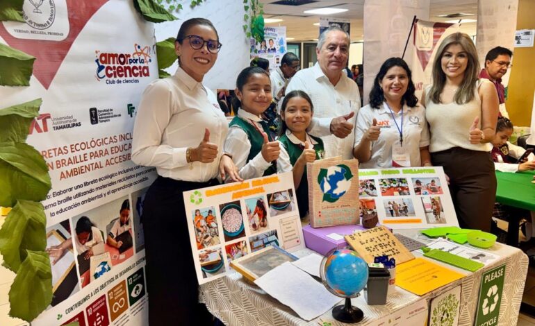 Destaca la UAT en regionales del certamen ExpoCiencias Tamaulipas