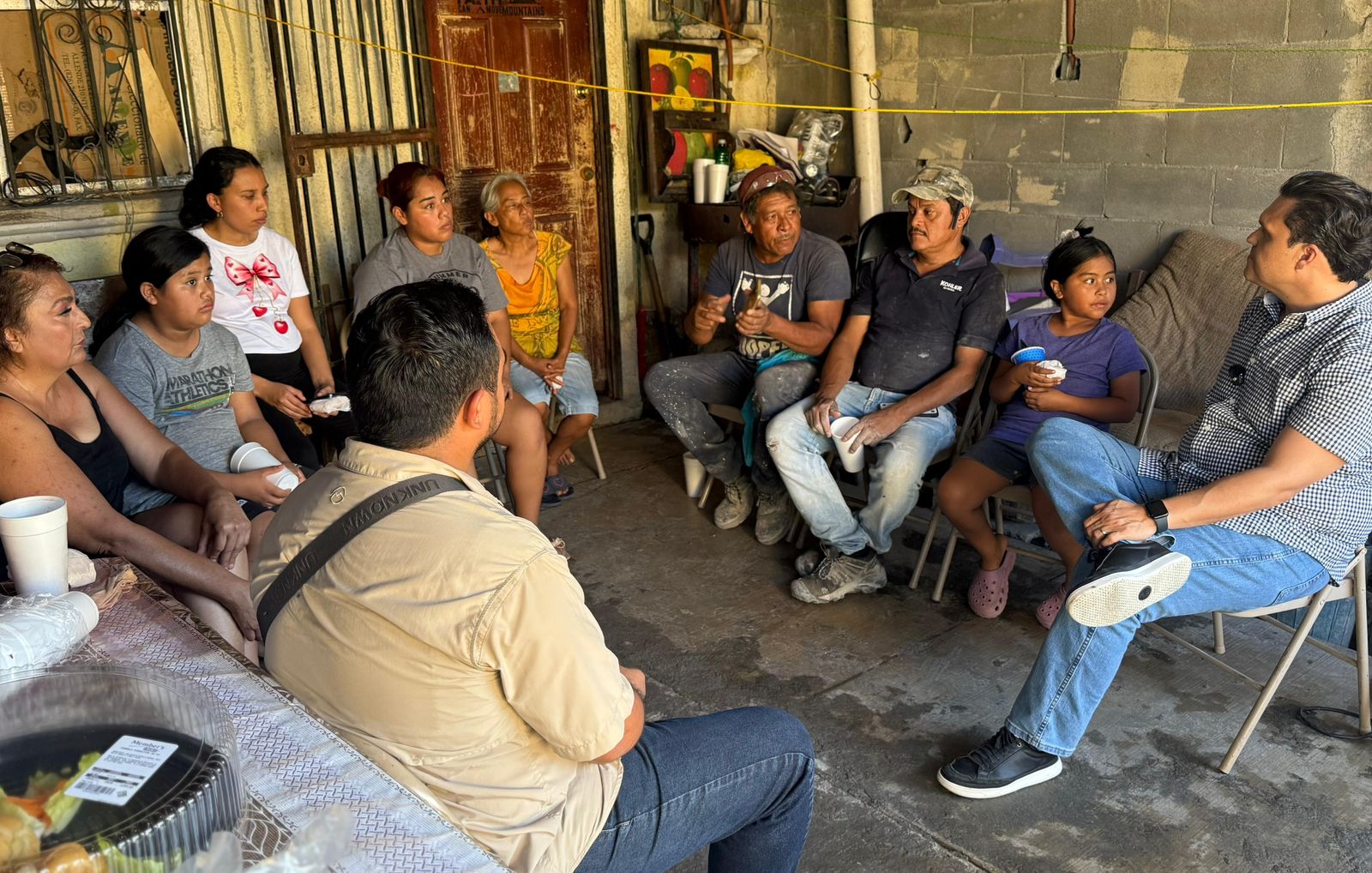 Continúa Humberto Prieto Herrera en territorio, atendiendo y escuchando a las familias de Reynosa