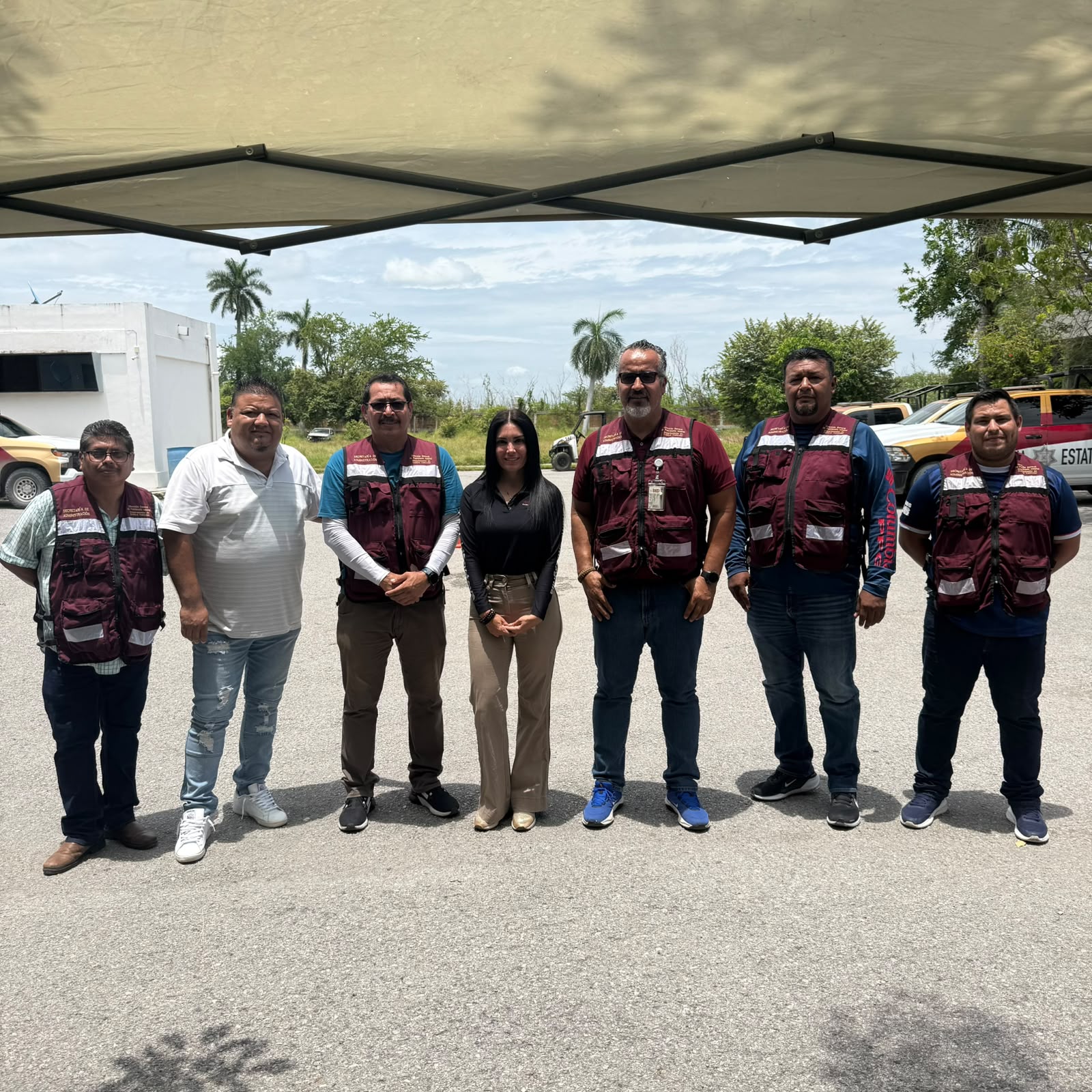 Realizan verificadores del Parque Vehicular intensa jornada de supervisión en El Mante