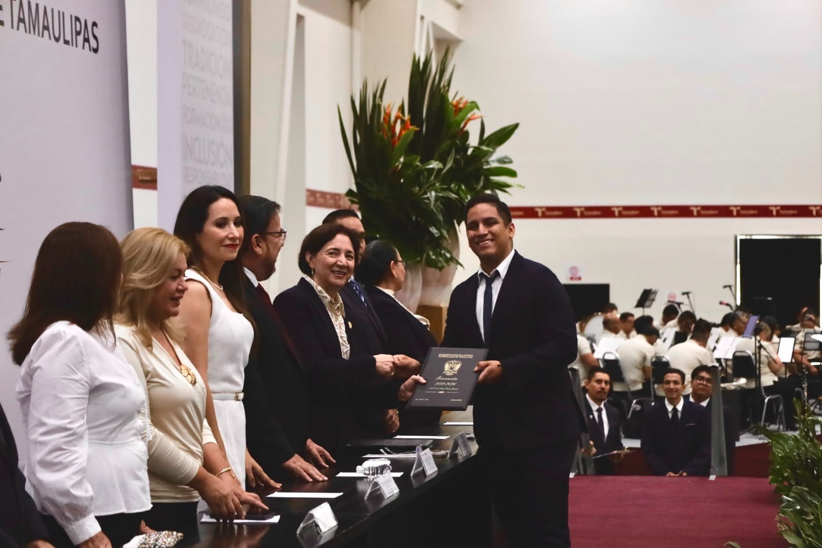 Conmemora la Benemérita Escuela Normal Federalizada de Tamaulipas su 137 aniversario con nueva generación de docentes