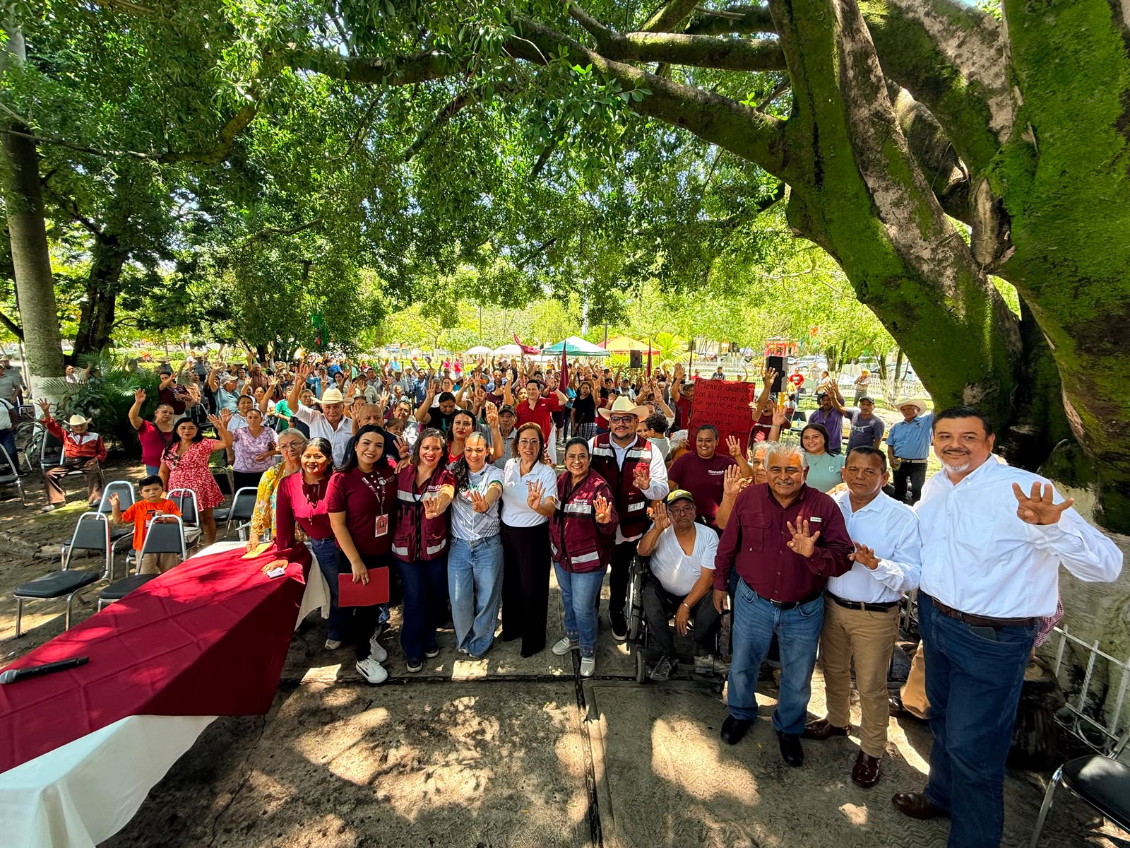 Desde el Vergel de Tamaulipas, Morena reafirma la defensa de la soberanía