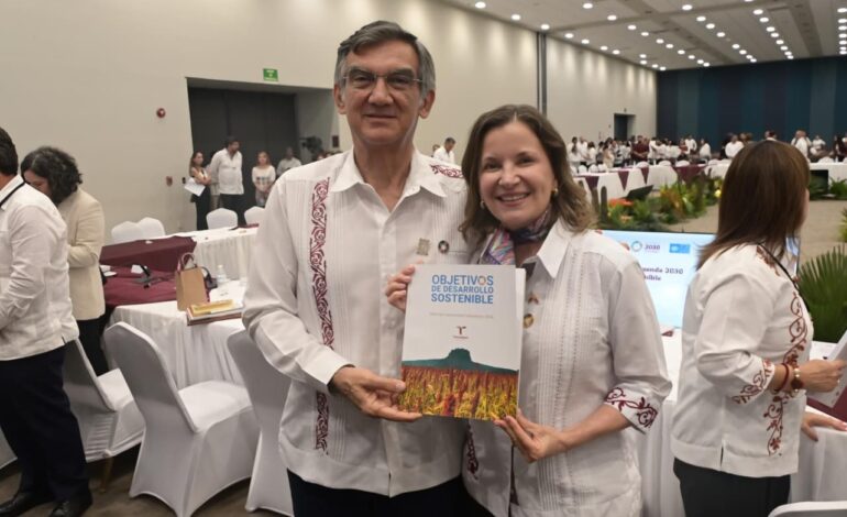 ONU da proyección internacional a los avances de Tamaulipas en desarrollo sostenible