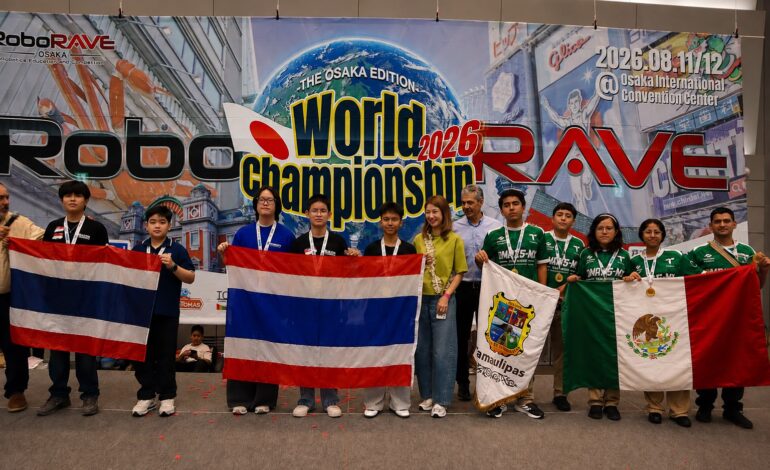 CONALEP Tamaulipas conquista segundo lugar mundial de robótica en Japón