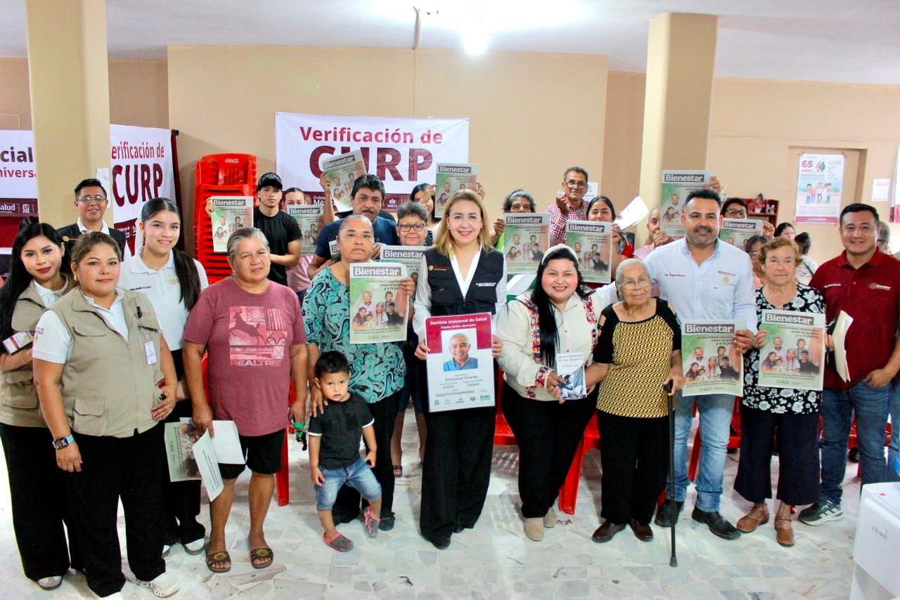 Actualmente en Tamaulipas los Programas sociales del Gobierno de México llegan directamente a las familias de los 43 municipios
