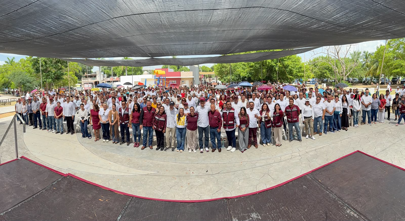 Desde el sur, Morena refrenda la defensa de la soberanía y la Transformación