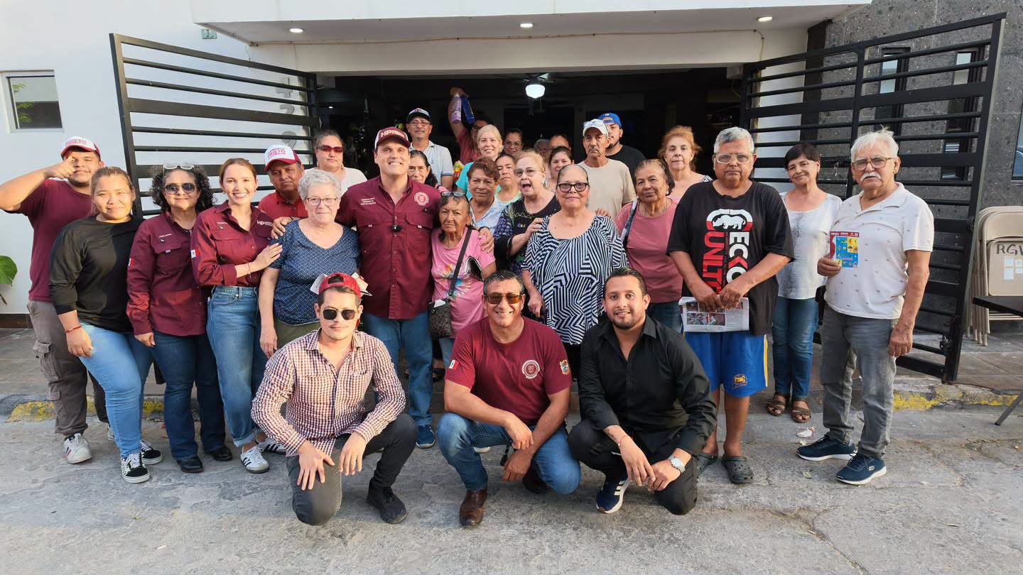 Escucha y convive el presidente del Congreso con familias de Reynosa, manteniendo su trabajo en territorio