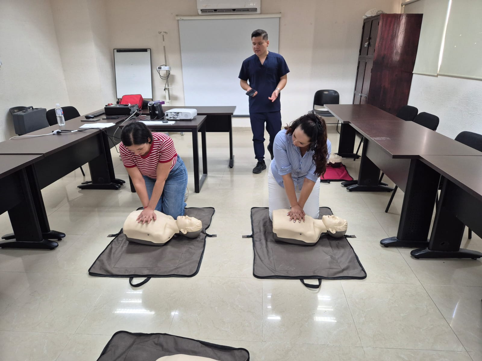Capacita IMSS Tamaulipas a personal en Reanimación Cardiopulmonar