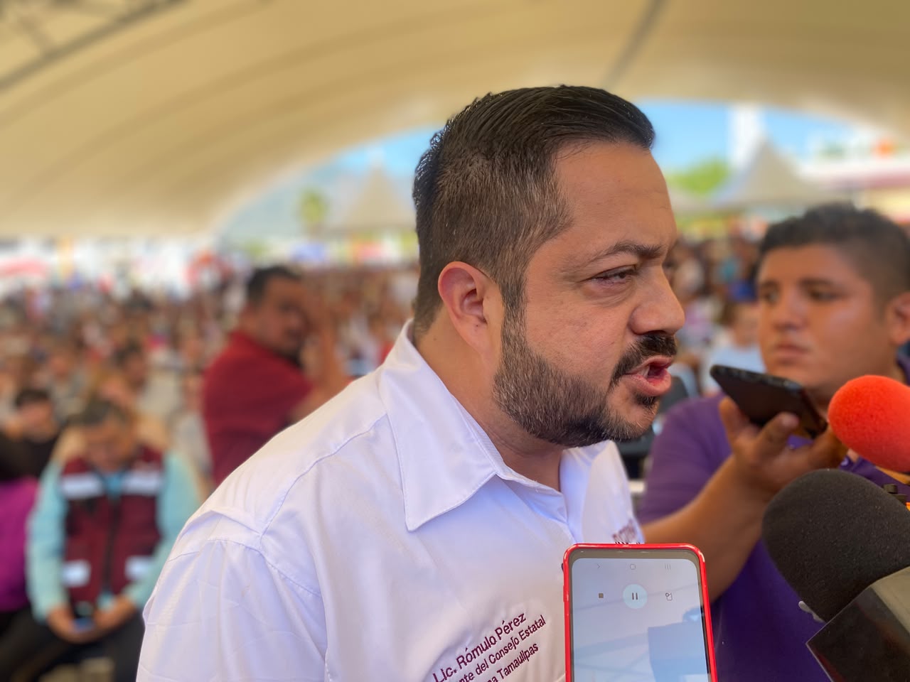 Morena tiene las de ganar solo o acompañado en Tamaulipas: Rómulo Pérez