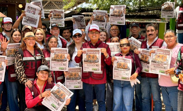 El periódico La Regeneración llega a las familias de Reynosa de la mano de Marcelo Olán Mendoza