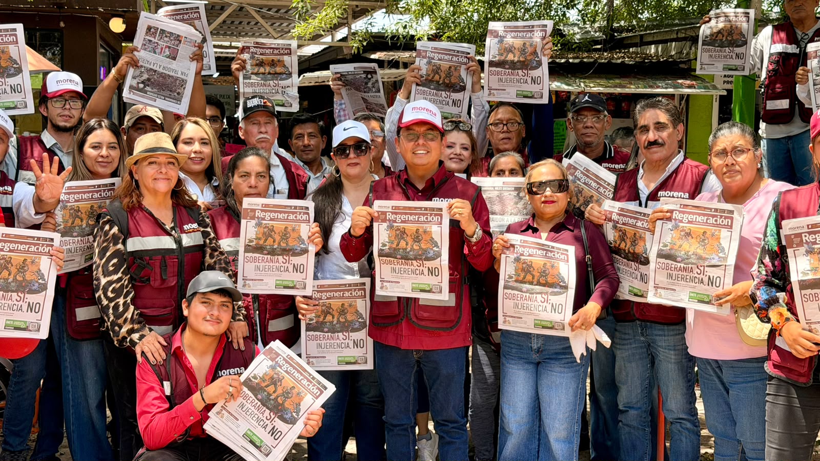 El periódico La Regeneración llega a las familias de Reynosa de la mano de Marcelo Olán Mendoza