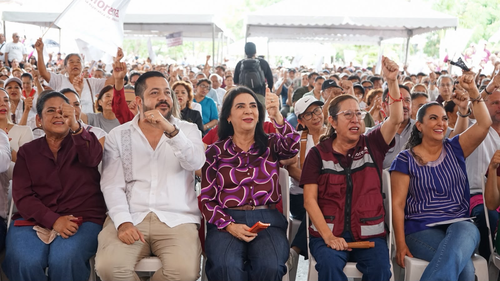 Tampico se une por México: morenistas defienden la transformación y soberanía