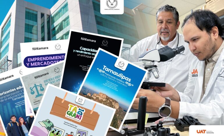 La UAT logra producción científica histórica con más de 80 libros editados